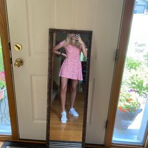 PacSun pink and white floral dress